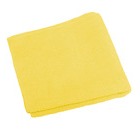 Салфетка из микрофибры M-02, цвет: желтый, размер: 30*30см