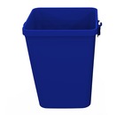 Контейнер для мусора BiomiQ (без крышки) 18 л, синий, Ecorso