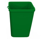 Контейнер для мусора BiomiQ 18 л, зеленый (без крышки), Ecorso®