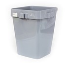 Контейнер для мусора BiomiQ 18 л, (без крышки) серый, Ecorso