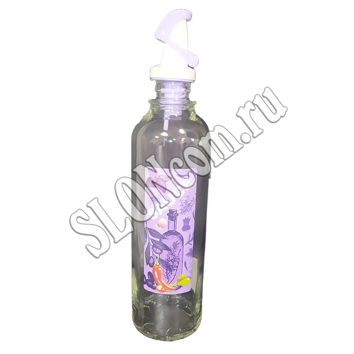Бутылка для масла с дозатором 500 мл, SAUCE, фиолетовая, 02020-00830 - Фото