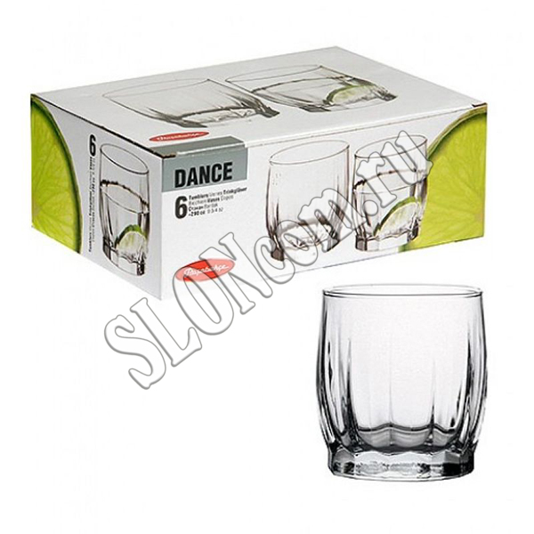 Набор стаканов 6 шт Dance 290 мл (вода),Pasabahce - Фото
