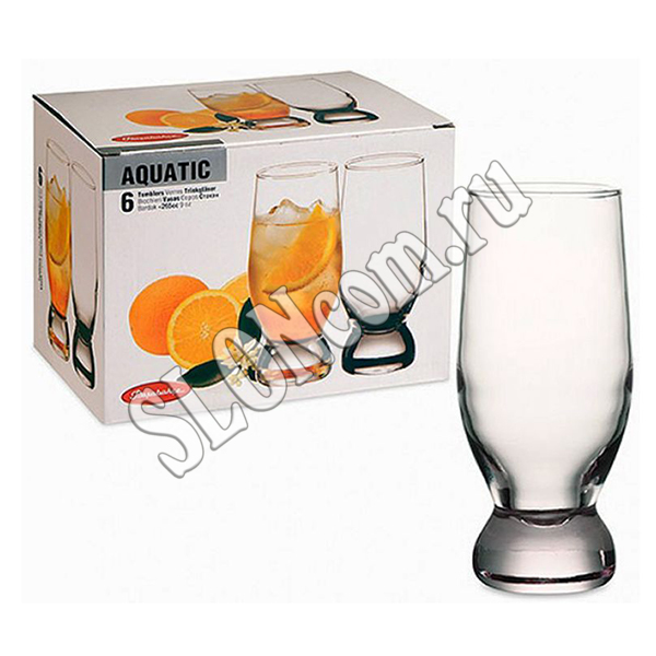 Набор стаканов Aquvatic 6 шт. 270 мл (коктейль) - Фото