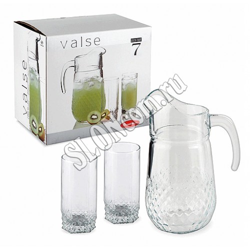 Набор Valse (кувшин + 6 стаканов) - фото