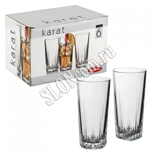 Набор стаканов Karat 6 шт. 330 мл (коктейль) - Фото