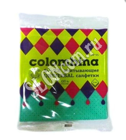 Салфетки впитывающие  Super «colombina» Universal, 3 шт. - Фото