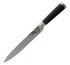 Нож MAL-02RS (разделочный) с прорезиненной ручкой