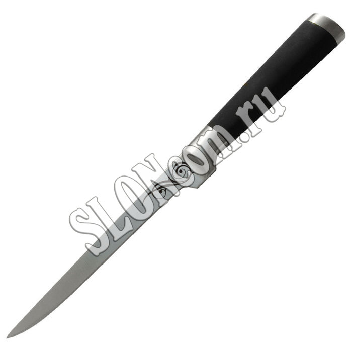 Нож MAL-04RS (филейный) с прорезиненной ручкой - Фото