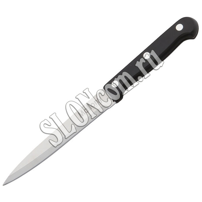 Нож универсальный из нержавеющей  стали, ручка бакелит - Фото