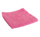 Салфетка из микрофибры M-01, цвет: розовый, размер: 30*30см
