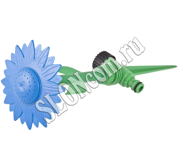 Разбрызгиватель в форме цветка на пике HL2107B (голубой) - Фото