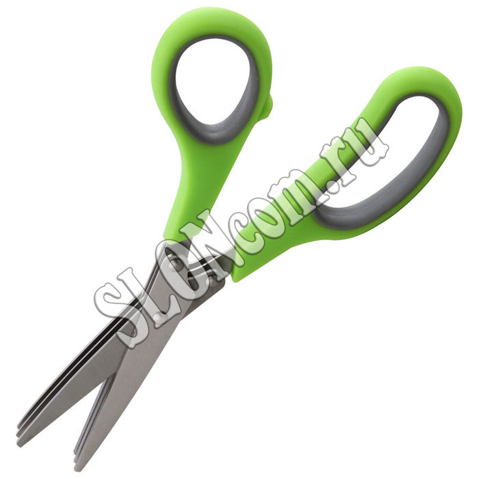 Ножницы для зелени KS-03 (3 лезвия, 19 см) - Фото