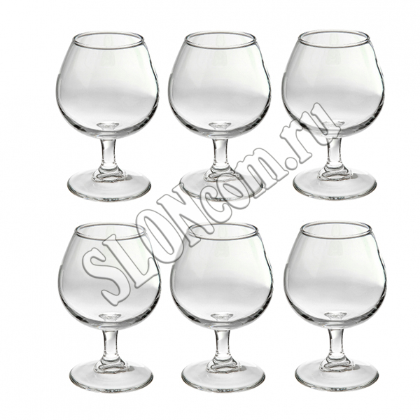 Набор бокалов  для коньяка 330 мл 6 шт. Sharante - Фото