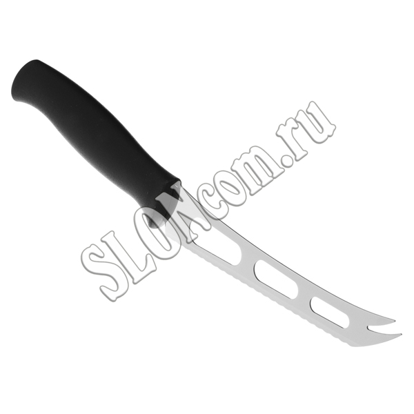 Нож для сыра Athus черная ручка, Tramontina - Фото