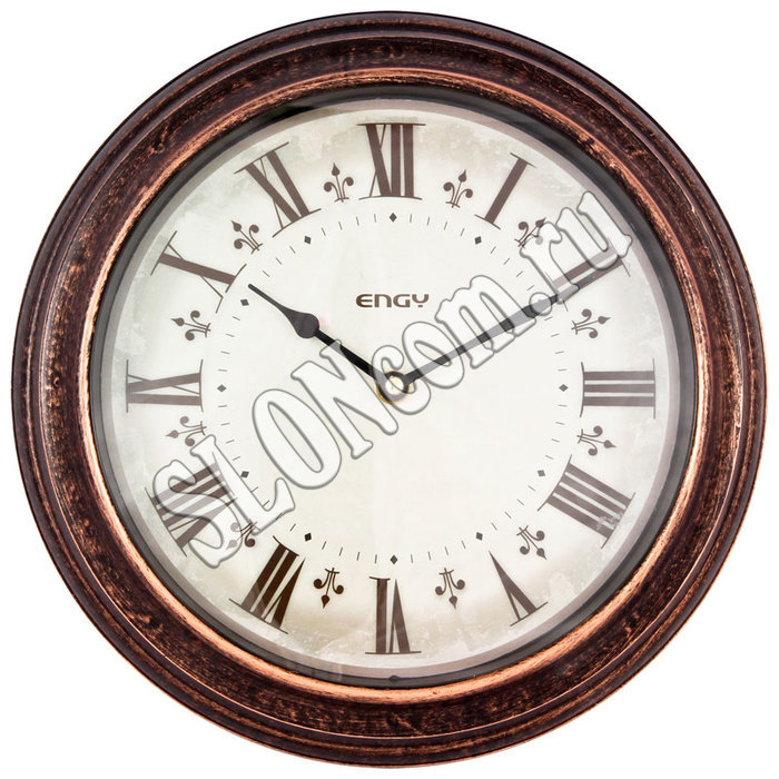 Часы настенные кварцевые Engy модель ЕС-19 круглые - Фото