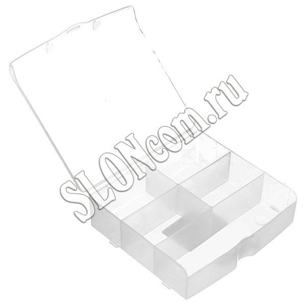 Блок для мелочей 14x13 см прозрачный матовый - фото