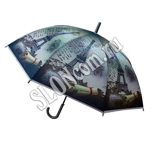 Зонт Париж (полуавтомат) D95см - Фото