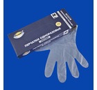 Перчатки полиэтиленовые, одноразовые, набор из 100 перчаток, размер М, Aviora