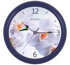Часы настенные кварцевые ENERGY модель ЕС-110 Орхидея