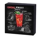 Салфетки бумажные 3 сл, 24 см, 20 л, Gratias Fruit juice