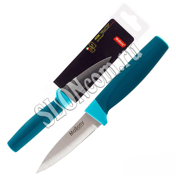 Нож для овощей с рукояткой софт-тач 9 см, Velutto MAL-04VEL - Фото