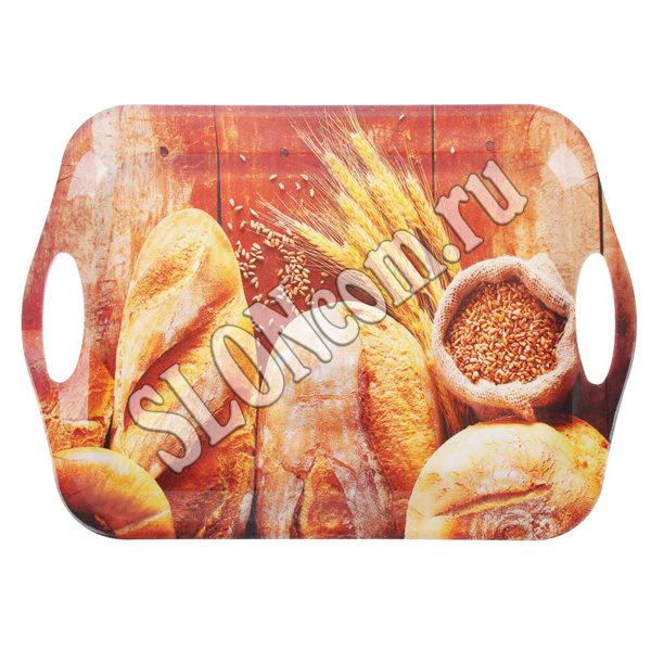 Поднос Хлеб 36х26х1,5 см, Vetta - Фото