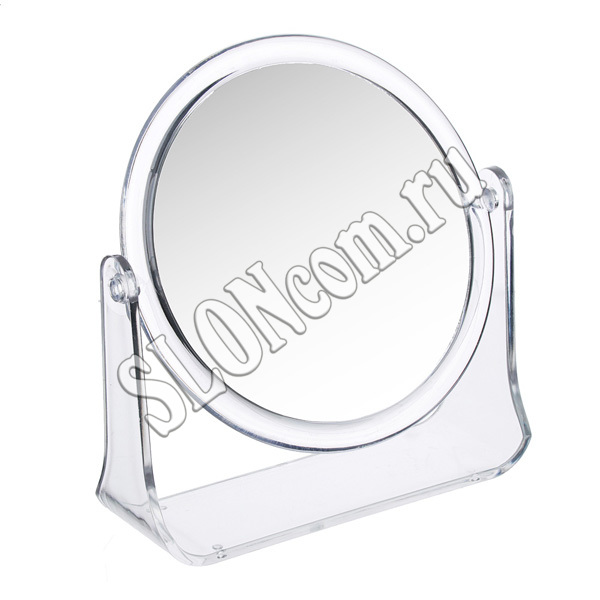 Зеркало настольное круглое D 14 см, Юниlook, 347-001 - Фото