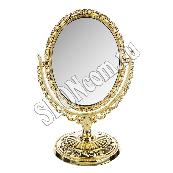 Зеркало настольное овальное, 20х12,5 см, Юниlook, 301-049 - Фото
