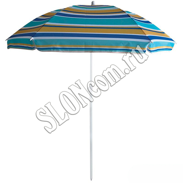 Зонт пляжный D 130 см, складная штанга 170 см, BU-61 - Фото