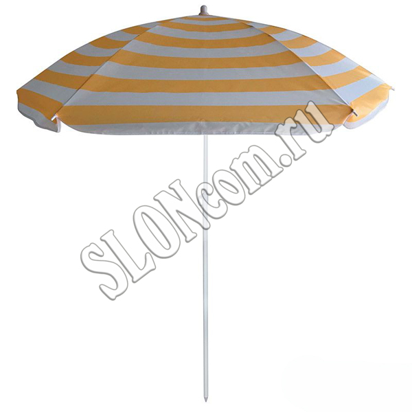 Зонт пляжный D 145 см, складная штанга 170 см, BU-64 - Фото