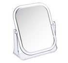 Зеркало настольное прямоугольное 15 х 18 см, прозрачный, 347-003