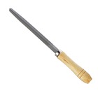 Напильник с деревянной ручкой трехгранный 150 мм, №2, Ермак
