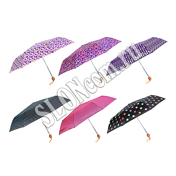 Зонт женский, механика, 53 см, 8 спиц - Фото