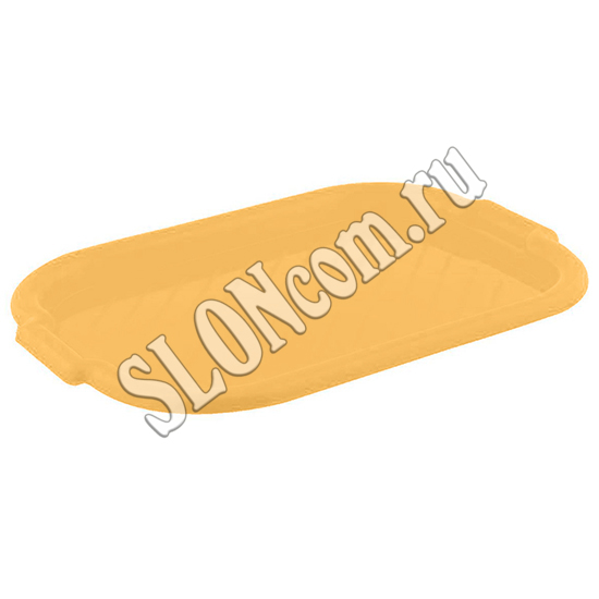 Поднос Verona прямоугольный 505х360х30 мм, бледно-желтый, NP1440 - Фото