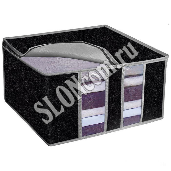 Ящик раскладной для вещей Black, 40х40х25 см - Фото