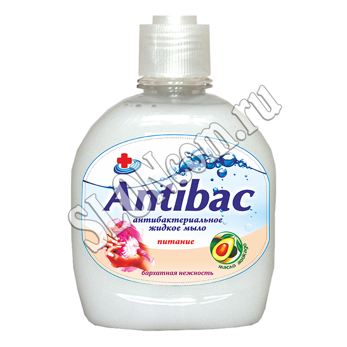 Мыло антибактериальное Antibak питание, 330 мл - Фото