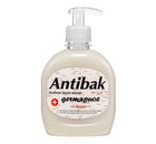 Мыло антибактериальное Antibak дегтярное белое, 330 мл