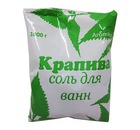 Соль для ванн Крапива, Аромика, 1000 г