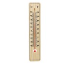 Термометр деревянный Классик, малый 20х4 см, на блистере, Inbloom