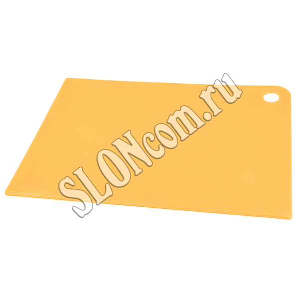 Доска разделочная Asti прямоугольная, 247х175х2 мм, гибкая (бледно-желтый) - Фото
