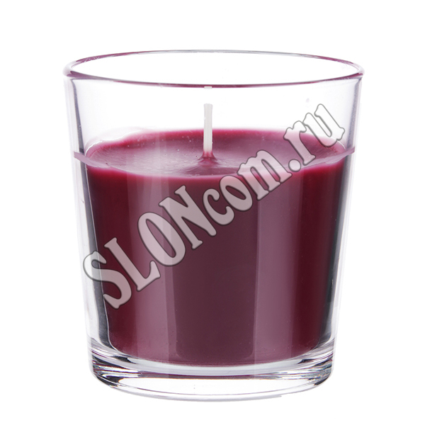 Свеча ароматическая в стеклянном стакане, Ladecor 508-611 - Фото