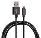 Кабель USB/MicroUSB черный, Energy ET-25