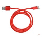 Кабель USB/MicroUSB красный, Energy ET-26