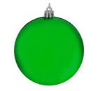 Шар новогодний D 10 см, зеленый, Сноу Бум 372-490