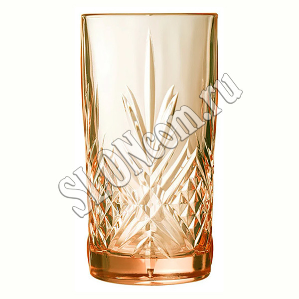 Набор стаканов высоких Зальцбург Золотой мед 4 шт, 380 мл, Luminarc P9311 - Фото