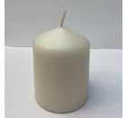 Свеча пеньковая 7х10 см, парафин, белая, Ladecor