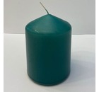 Свеча пеньковая 7х10 см, парафин, зеленая, Ladecor