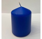 Свеча пеньковая 7х10 см, парафин, синяя, Ladecor
