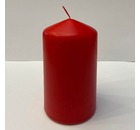Свеча пеньковая 7х15 см, парафин, красная, Ladecor
