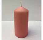 Свеча пеньковая 7х15 см розовый, Ladecor 508-779
